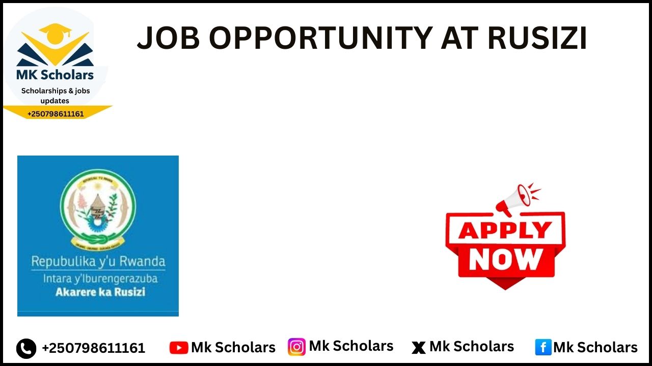 JOB OPPORTUNITY AT RUSIZI